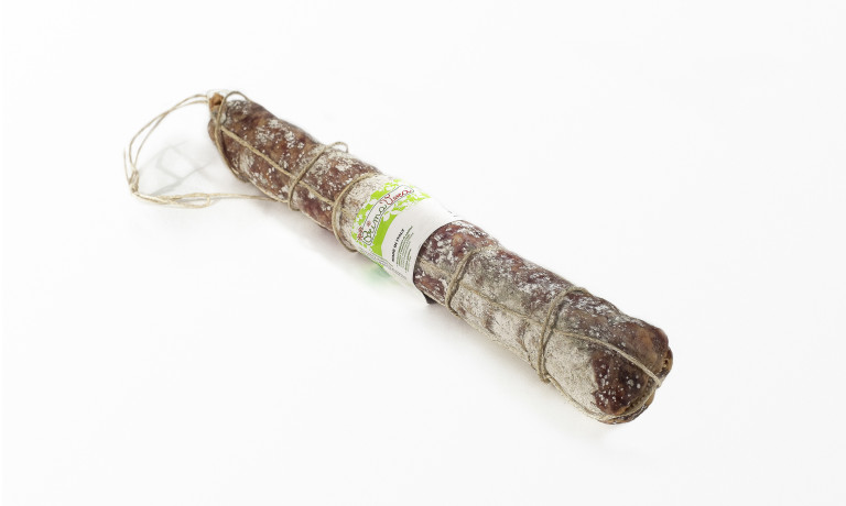 Soft and delicate, Salame Ettore combines tradition and organic production