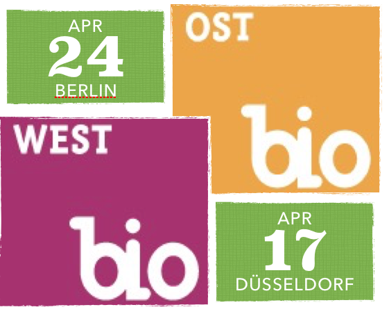 Pedrazzoli speaking german: organic delicatessen of PrimaVera line at BioWest and BioOst .