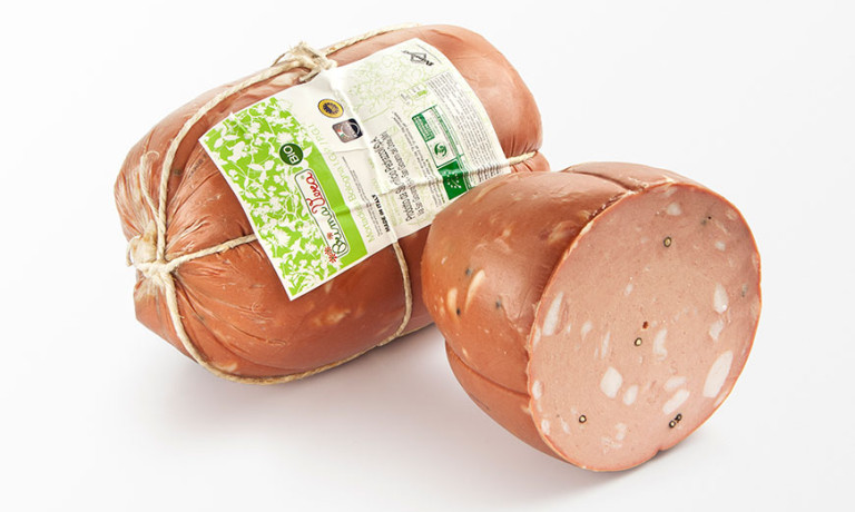 Fragrant and genuine, here is the Mortadella PrimaVera Bio